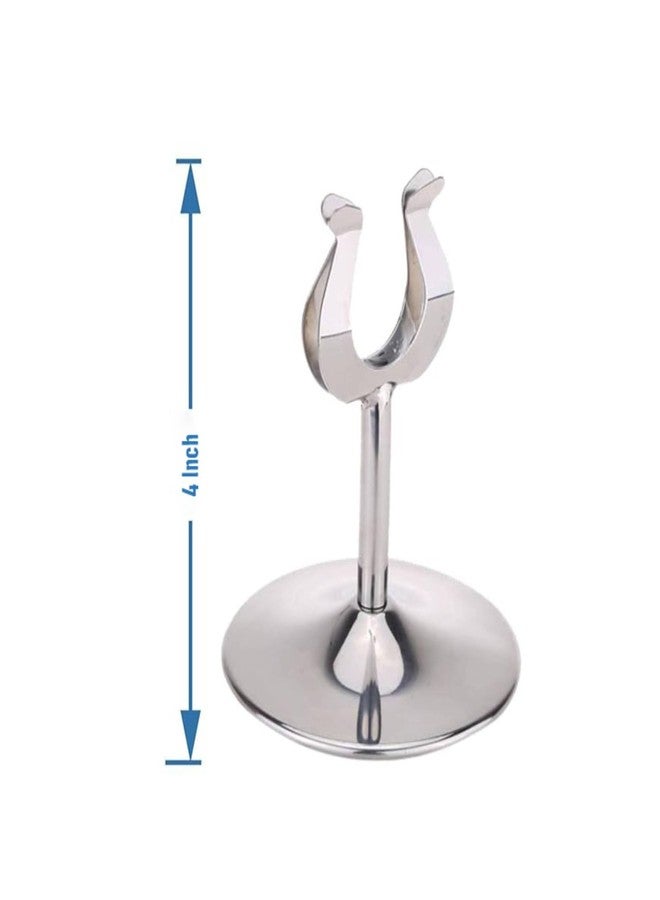 FINALITY 4" Stainless Steel U Shaped Table Number Place Card Holder Menu Stand for Wedding Restaurant (2) - Image 4